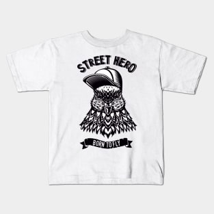 The Pigeon a Street Hero Kids T-Shirt